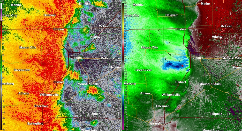 June 29 2023 Derecho Significant Hail Tornadoes KILX 1222pm